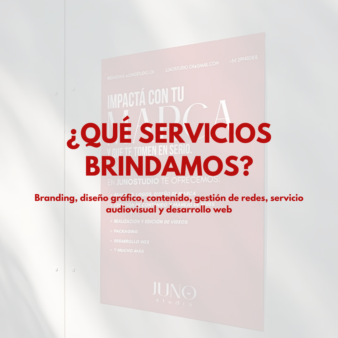Servicios completos de JUNO STUDIO